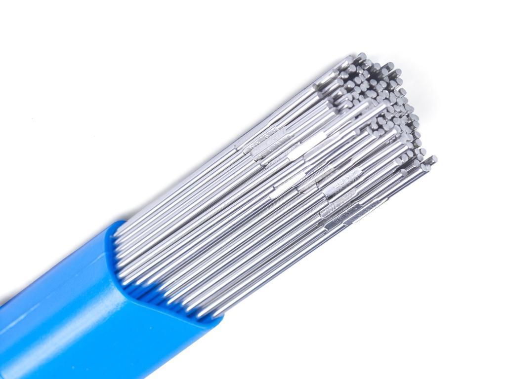 WeldingCity Barre Per Saldatura TIG Acciaio Inox 308 ER308L, 2,3 Kg, Diametri 1,6mm / 2,4mm / 3,2mm